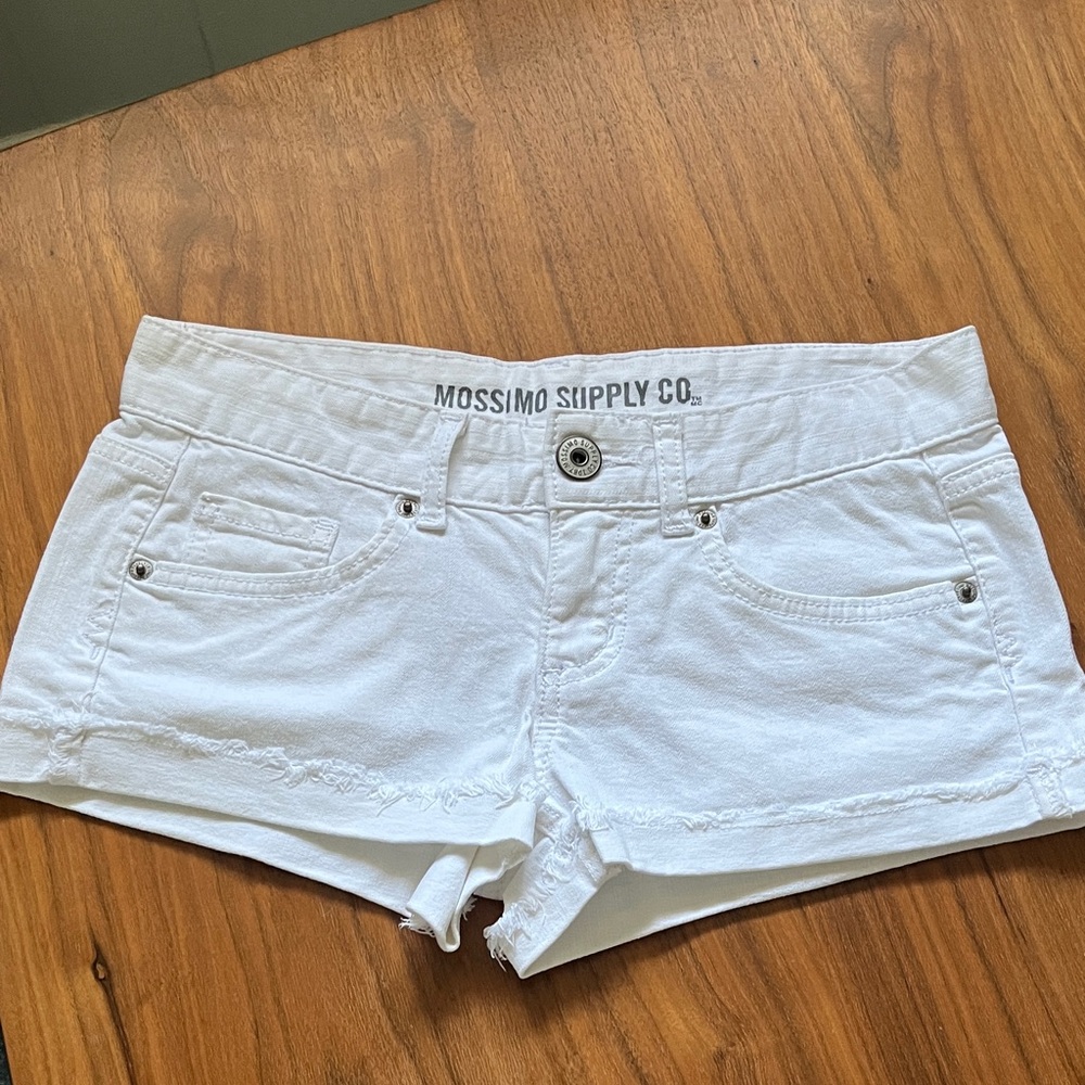 White Shorts